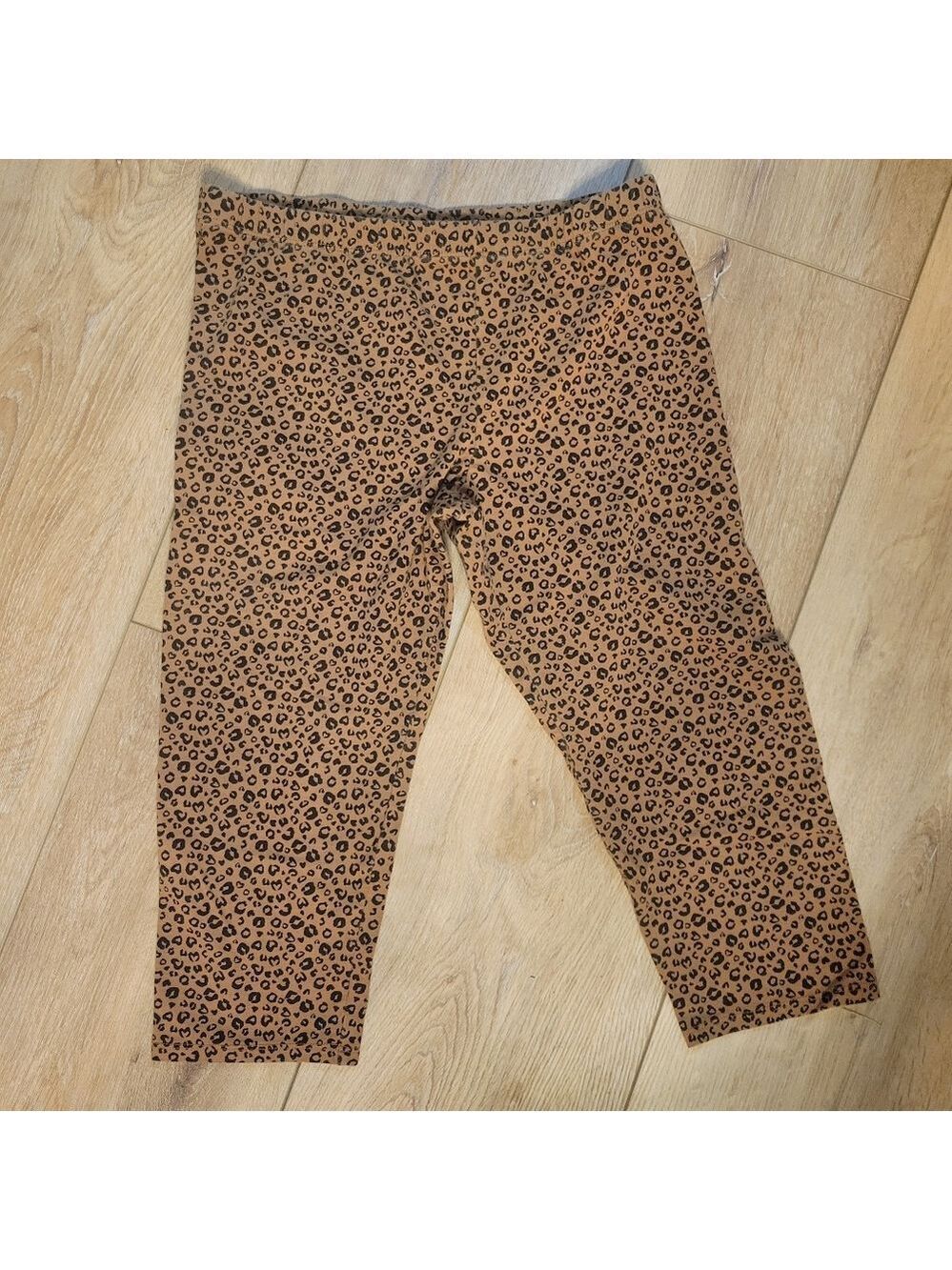 Arizona Leopard Print Kids Capris Size18.5 Plus